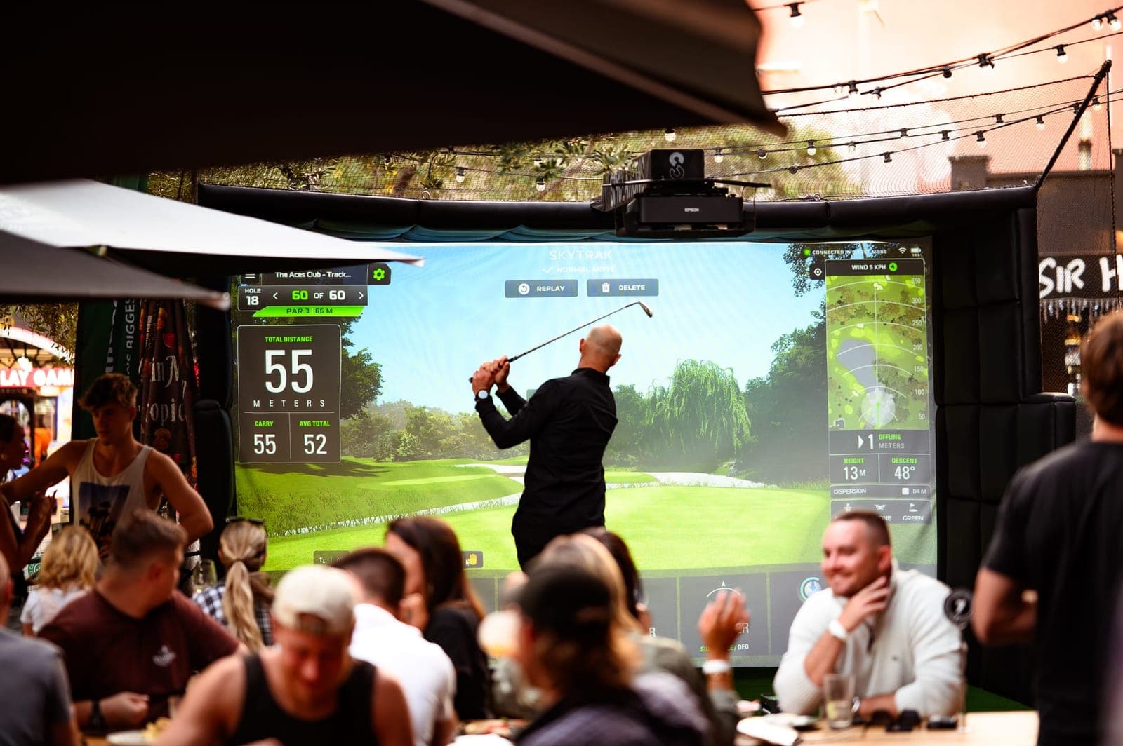 SIMULATIONS venue activation